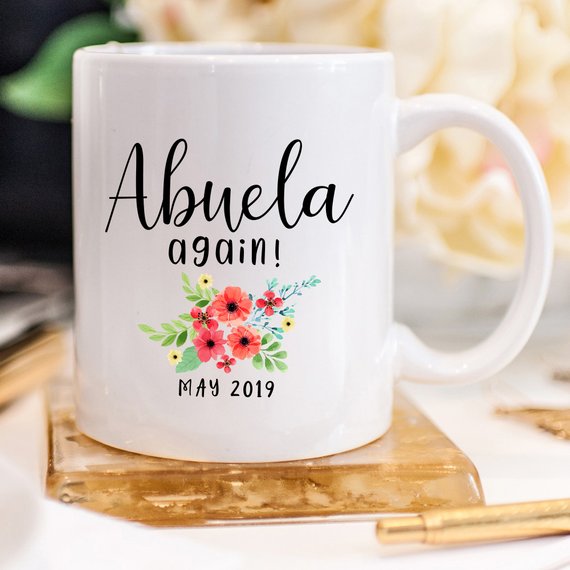 Spanish Grandma Mug New Abuela Gift for Abuela