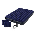 Intex bed inflatable, hand pump, 2 pillows,